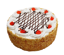 Торт Воздушный балет 0,600кг 1/6 35600