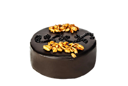 Торт Шоколадно-ореховый 0,65 1/6 35620