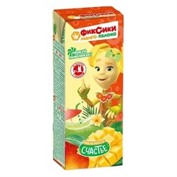 Нектар Фиксики 0,2л Яблоко - Манго с мякотью 1/27 28424