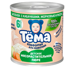 ТЕМА ПЮРЕ 90 Цыпл-Каб-Морк-Рис ЖБ 1/12  176184