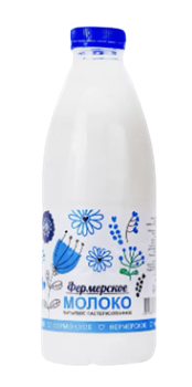 Молоко пит пастер Фермерское"2,5% бут.0,850*6 35920