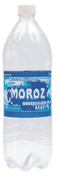 Вода мин природная "Мороз" стол негаз 1л*9шт 00-00007743