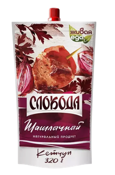 Кетчуп Слобода Шашлычный высш.кат 320г д/п 1/24 14604