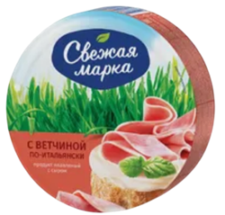 Плавл.прод."Свежая марка" Ветчина по-итальянски 45% 130гр(круг) 1*12 36000