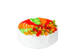 Торт Фруктовый 0,700кг 1/6 35619