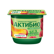 АКТИБИО ЙОГ 130 ПЕРСИК-МАЛИНА 1/12 б/с 200668