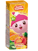 Нектар Малышарики 0,2л Мультифрукт с 8 мес 1/27 23334