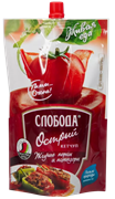Кетчуп Слобода Острый высш.кат 320гр д/п 1*24шт 14609