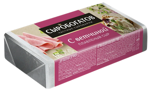 Сырок плав. с ветчиной ТМ 