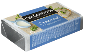 Сырок плав. сливочный ТМ 
